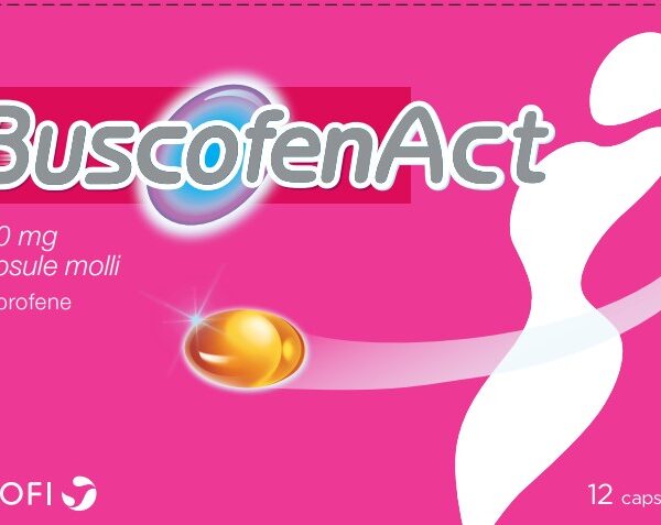 BUSCOFENACT*12 cps molli 400 mg