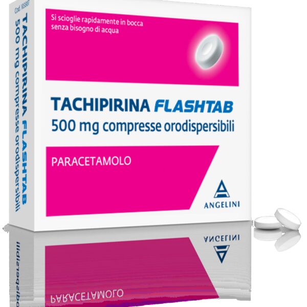 TACHIPIRINA FLASHTAB*16 cpr orodispers 500 mg
