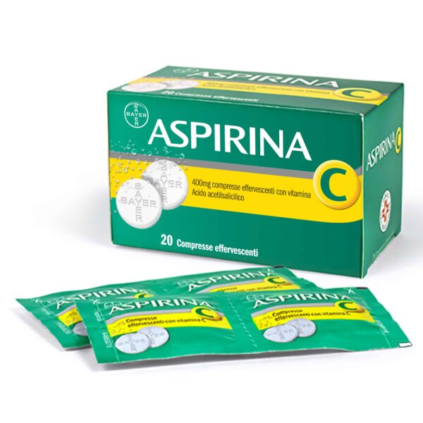 ASPIRINA C*20 cpr eff 400 mg + 240 mg